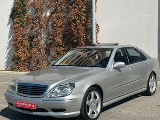 mercedes classe s v 55 amg bva