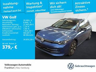 golf viii 1.5 etsi dsg goal dab+ ledplus lightassist frontassist travelassist ahk