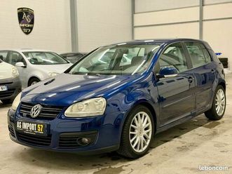 vw volkswagen golf v gt 2l tdi 170ch