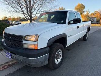 2005 chevrolet silverado 2500hd long bed extra cab 8ft long bed 4x4