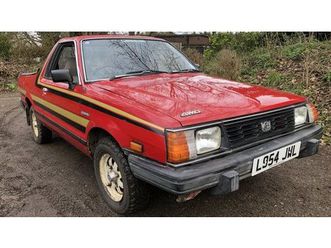 1994 subaru brat rouge manuel, 4 vitesses conduite à droi...