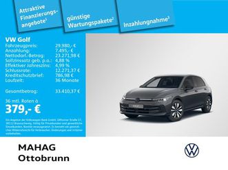 golf viii goal 1.5 etsi ahk iq.light navi parkpilot rearview app dsg