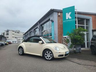 volkswagen new beetle 1.6*harvest moon*leder beige*