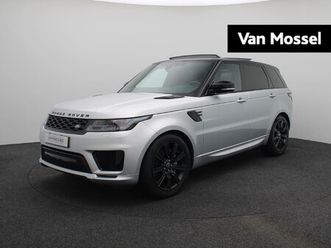 land rover range rover sport d300 hse dynamic | mhev | grijs kenteken | schuif-/kanteldak | 21 black wielen | el. trekhaak |