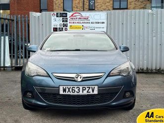 vauxhall astra gtc 1.4t sri coupe 3dr petrol manual euro 5 (start/stop) (140 ps)