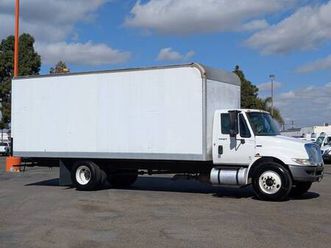 2012 international durastar 4300 24ft box truck diesel truck
