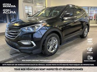 hyundai santa fe sport 2018 2.4l awd 109 000 kilos seulement hitch d
