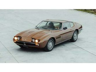 1969 maserati ghibli ss am115 vente aux enchères