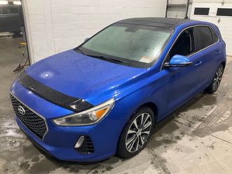 hyundai elantra gt 2018 gls toit pano automatique camera recul mags cruise a/c