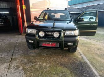 opel frontera 4x4 janeiro/01