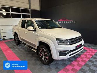 volkswagen amarok double cabine 3.0 tdi v6 224 cv 4motion bva8 aventura - sièges chauffants - moteur a chaine