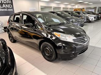 nissan versa note 2016 1.6 sv auto a/c cruise bluetooth camera