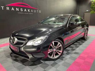 mercedes classe e coupe 400 fascination a/ entretien mercedes a jour