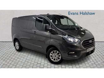 ford transit custom 2.0 ecoblue 170ps low roof limited van auto