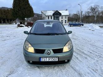 sprzedam renault scenik rok 2005 1.6 lpg limanowa • olx.pl