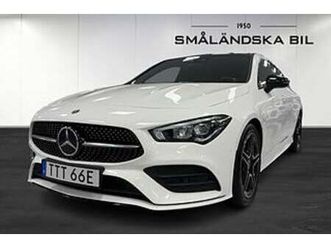 mercedes-benz cla 220 shooting brake amg, night package, panorama
