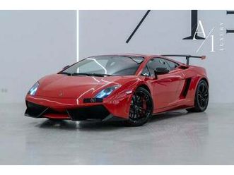lamborghini gallardo 2012 lamborghini gallardo super trofeo stradale, limited 68 of 150, excellent condition gcc specs