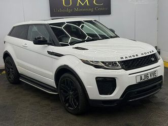 2016 land rover range rover evoque 2.0td4 hse dynamic (start/stop) coupe 3d auto