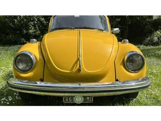 1972 volkswagen maggiolino jaune manuel, 4 vitesses condu...