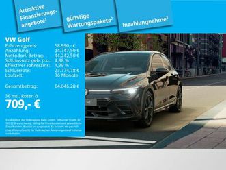 volkswagen golf viii r black 2.0 tsi 4mot leder akrapovič i