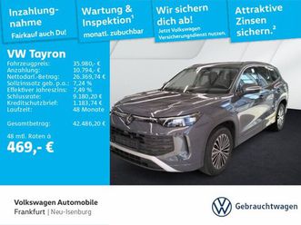 tayron 1.5 etsi dsg life navi ahk iq.light - hd-matrix-scheinwerfer sprachassistent