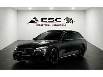 nouvelle mercedes classe e 300de touring 4matic amg line hybride rechargeable - 10/2024 6.190km