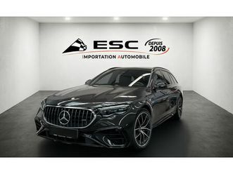 nouvelle mercedes classe e 53 amg matic+ touring hybride rechargeable - 12/2024 15.790km