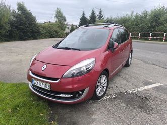 renault grand scenic iii1.6 dci 7 osób,hak,bose,navi,panorama,prywatny pietrzykowice • olx.pl