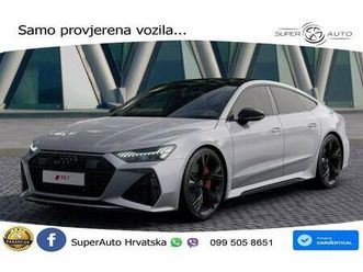 audi rs7 sportback 4.0. tfsi quattro 600 ks, acc+pano+360°+gr sjed+key, 2025 god.