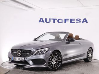 clase c c43 amg cabrio 4matic 9g tronic auto 367cv 2p #cuero, navy, parktronic