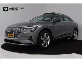 audi e-tron sportback 50 quattro business edition plus 71 kwh (panoramadak, stoelverwarming, digitale cockpit, achteruitrijcamera)