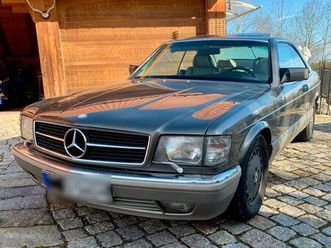 mercedes benz 560sec c 126bj.88 hu/au neu! h-kennzeichen oldtimer