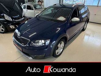 skoda octavia kombi scout 4x4 tdi -wenig km