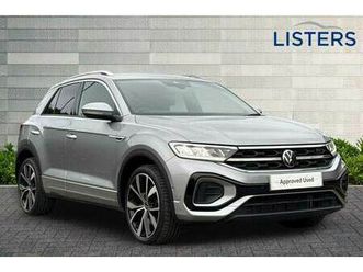 2023 volkswagen t-roc 1.5 tsi r-line 5dr dsg suv petrol automatic