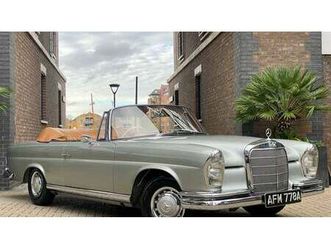 1963 mercedes-benz 220seb cabriolet a vendre