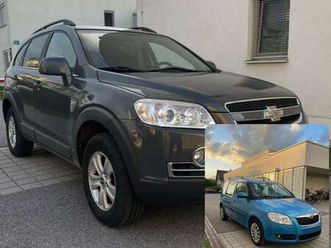 skoda roomster & chevrolet captiva 2 autos ein preis!!!g