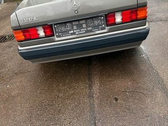 mercedes benz 190e w201 vollleder automatik guter zustand