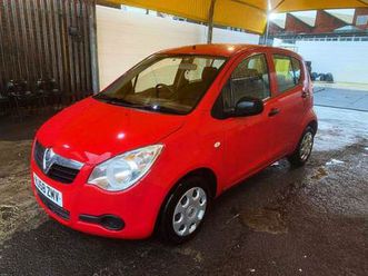 vauxhall agila only 38k miles long mot £35 tax not hyundai ix20 or kia venga