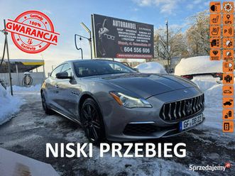 maserati quattroporte 3.0 benzyna 410 km, gran losso, kamery 360, led, blu… slupsk - sprzedajemy.pl