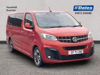 2021 vauxhall vivaro life vivaro life 2.0 turbo d 140ps elite l 5dr [8 seat] estate mpv diesel ma...