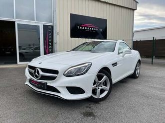 mercedes classe slc 180 9g-tronic slc / bluetooth / cuir / entretien mercedes