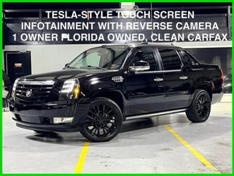 2009 cadillac escalade ext awd crew cab - 1 owner - clean carfax - fl owned