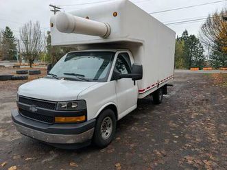 2018 chevrolet savana 14 ft box truck