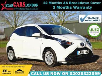2018 toyota aygo 1.0 vvt-i x-play x-shift euro 6 5dr hatchback petrol automatic