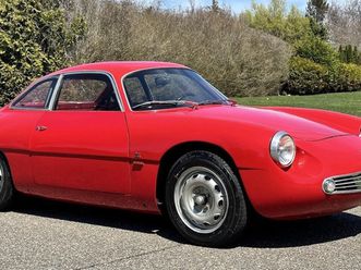 1960 alfa romeo giulietta sz sprint zagato