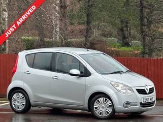 2013 vauxhall agila 1.2 vvt ecoflex s mpv 5dr petrol manual euro 5 (94 ps) mpv petrol manual