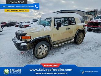 2008 toyota fj cruiser 4wd