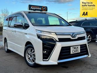 2019 toyota voxy 1.8 hybrid 7 seats cc parking sensors ulez compliant mpv petrol/electric hybrid ...
