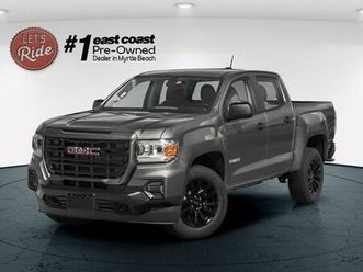 used 2021 gmc canyon elevation standard