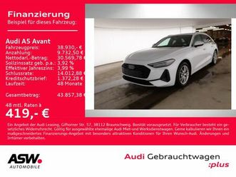 audi a5 avant tfsi stronic navi led ahk acc rfk shz